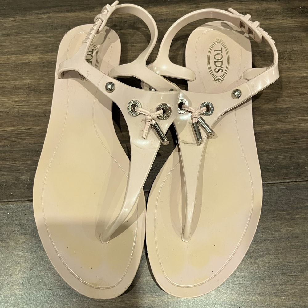 TOD’S jelly gladiator sandals